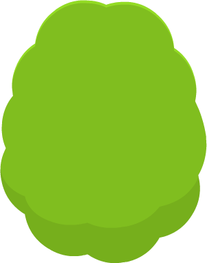 Green tree leaves 6